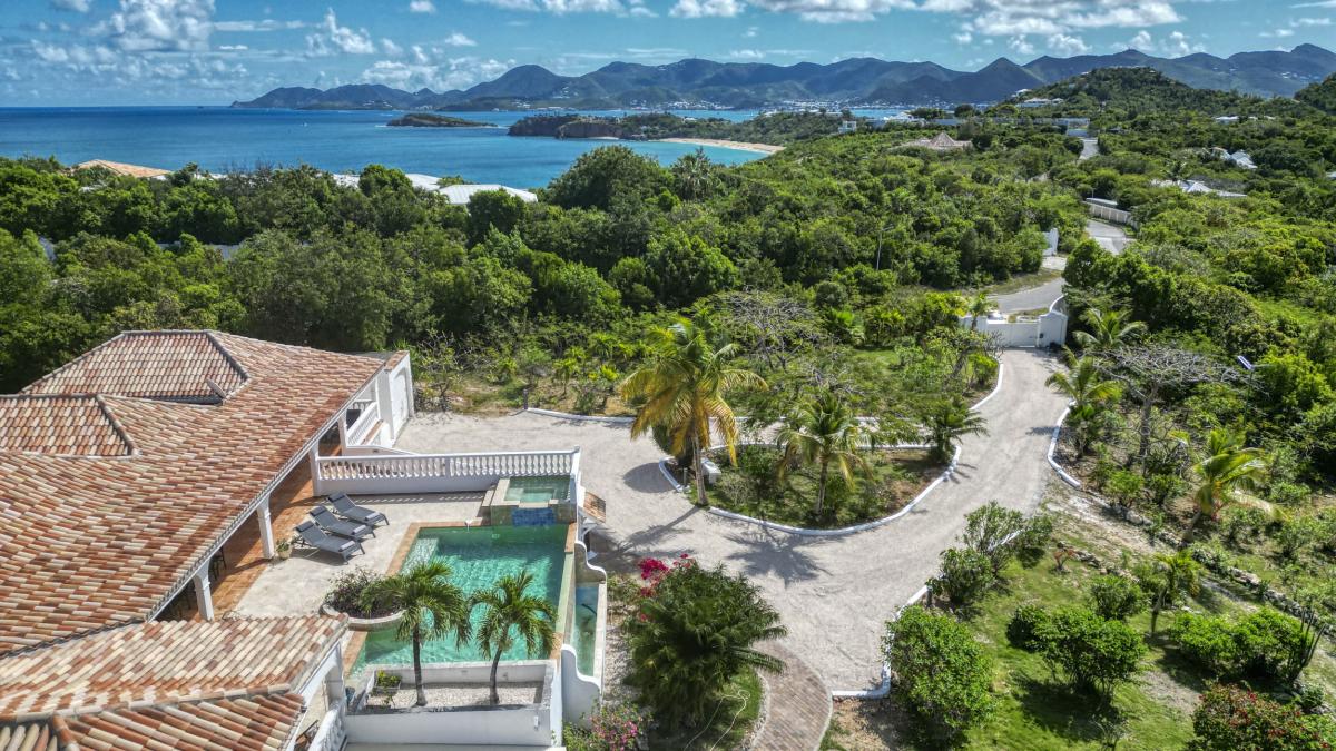 43 Location villa Terres Basses Saint Martin_vue d'ensemble